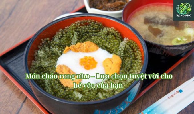 Món cháo rong nho – Lựa chọn tuyệt vời cho bé yêu của bạn - Tìm hiểu cách nấu cháo rong nho ngon và bổ dưỡng cho bé yêu của bạn.